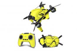 DJI FPV スキンシール「Neon Yellow」