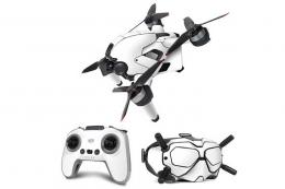 DJI FPV スキンシール「Solid State White」