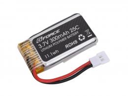 Lipoバッテリー3.7V 300mAhINCREDIBLE用